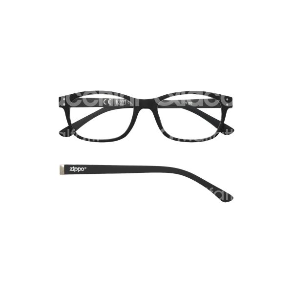 Zippo italia 31zb27bl10 occhiale da lettura art. 31z b27 blk montatura plastica colore nero gradazione +1.0