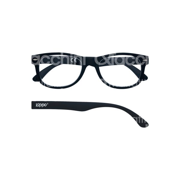 Zippo italia 31zpr68150 occhiale da lettura art. 31z pr68 montatura plastica colore nero gradazione +1.5