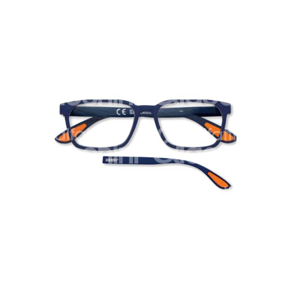 Zippo italia 31zpr80250 occhiale da lettura art. 31z pr83 montatura plastica colore blu gradazione +2.5