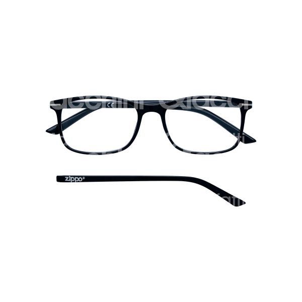 Zippo italia b24blk300 occhiale da lettura art. b24 montatura plastica gradazione +3.0