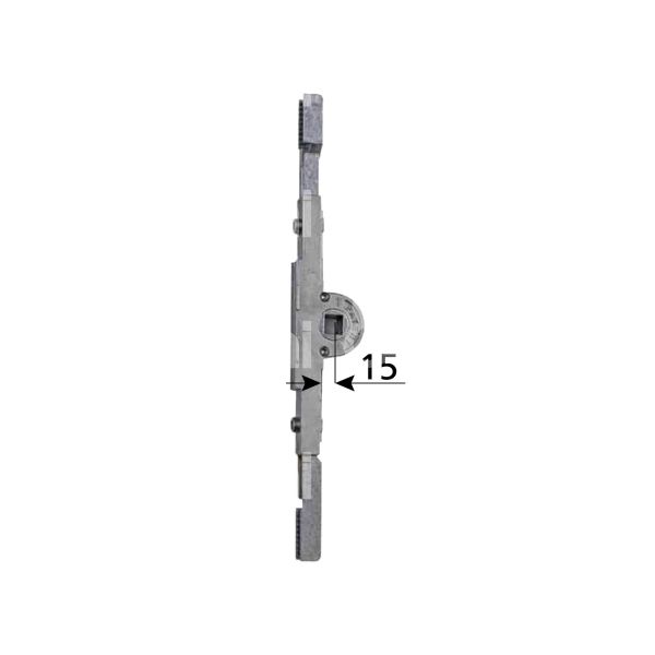 M&t 900 09413 ricambio movimento cremonese art. 6100 zama cromo satinato e mm 15