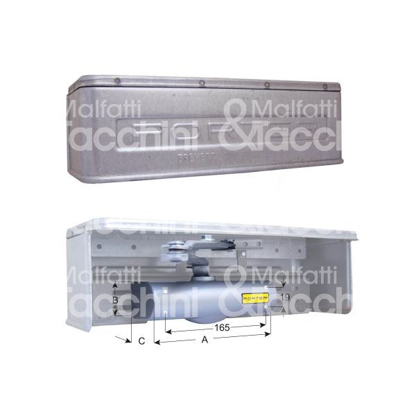 M&t 900 11100 chiudicancello porter portata kg max 100