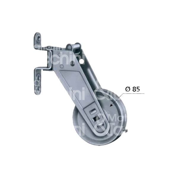 M&t 900 14092 avvolgitore a bandiera art. aab.000.08.sc mt 6 Ø mm 85 interasse mm 58/76