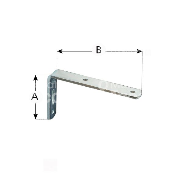 Sipa 15053 reggimensola pesante senza saetta art. 28 ferro zincato l mm 120 h mm 70