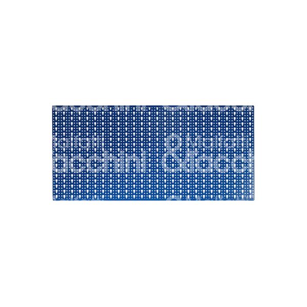 Sipa 15899 pannello forato art. 579 lamiera misura mm 1000x500 forma rettangolare blu
