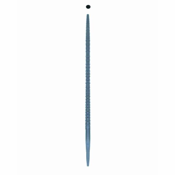 M&t 900 45816 raspa art. 2 sezione tonda 6 pollici taglio 1/2 dolce senza manico