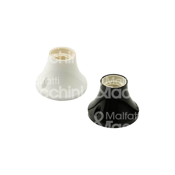 M&t 900 90091 portalampada dritto art. 0080/n attacco e 27 - nero