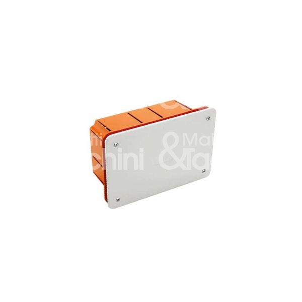 M&t 900 90142 scatola derivazione art. 6026/01 plastica rosso/bianco misura 92x92x45 ip 44