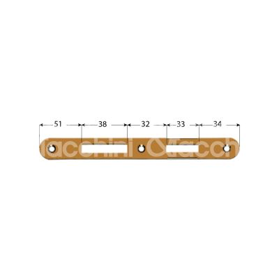 Agb b005700134 incontro per 571 bordo tondo cromo satinato