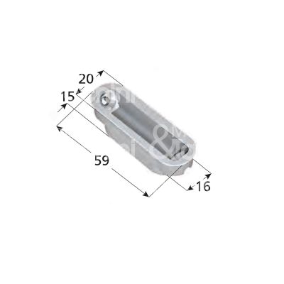 Agb b024020593 incontro magnetico bordo tondo nero