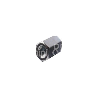 Ambrovit s.p.a. 633485820 dado di giunzione art. 63348 materiale acciaio finitura zincato Ø m 5 l mm 20 impronta esagonale mm 8