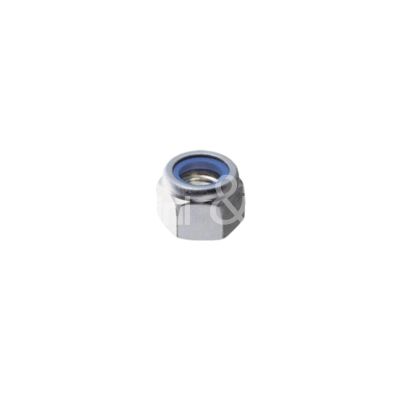 Ambrovit s.p.a. 982805 dado autobloccante art. 98280 materiale acciaio finitura zincato Ø m 5 impronta esagonale mm 8
