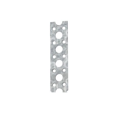 Aldeghi 733z25 banda lamiera forata art. 733zs25 acciaio zincato Ø fori mm 10,5 l mt 10 h mm 25 spessore mm 0,8