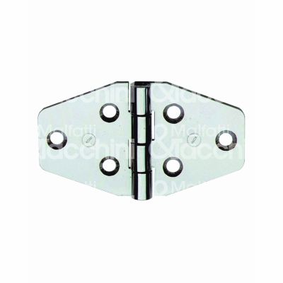 Aldeghi 854i40 cerniera arredamenti nautici art. 854in acciaio inox l mm 70 - h mm 40