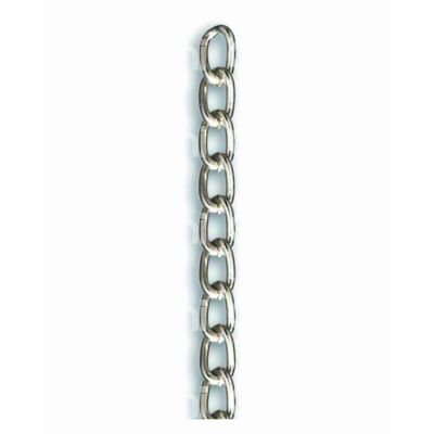 Astral 755206 catena decorativa in bobina gourmette mt 25 ferro finitura ottonato Ø mm 1,2