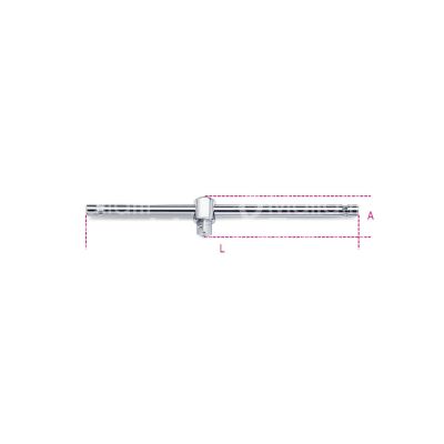 Beta 009280850 leva a t snodata art. 928/42 pollici maschio 3/4 pollici - l mm 450
