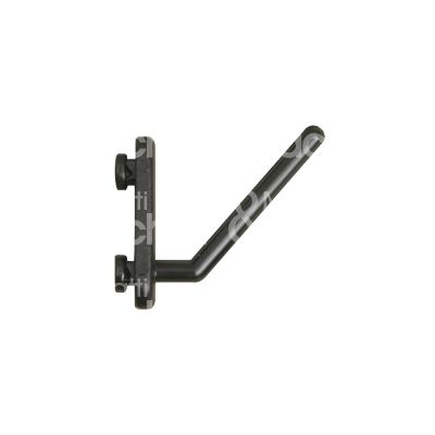 Sipa 15924 gancio per pannello forato art. 661 plastica forma inclinato nero