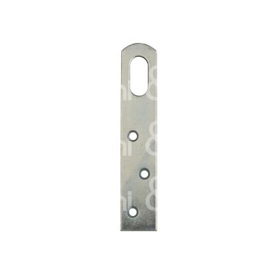 Sipa 17021 attaccaglia larga con finestra tonda art. 36 zincata l mm 60 h mm 4,5