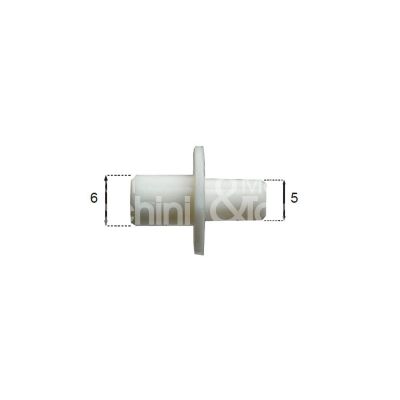 Sipa 24490 reggipiano con rondella art. 700 sezione tondo materiale plastica bianco Ø mm 5/6