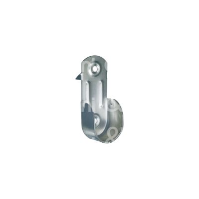 Sipa 24500 reggitubo armadio 2 punte art. 115 sezione tondo materiale ferro ottonato fissaggio laterale Ø mm 18