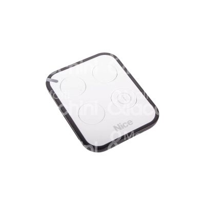 Art. 21156 radiocomando nice nc/on3ebd 433,92 mhz rolling-code bianco 4 canali