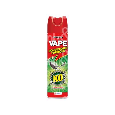 Vape 2574981 insetticida art. 2574981 erogazione spray utilizzo scarafaggi/formiche contenuto ml 400
