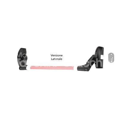 Cisa 59001100 maniglione antipanico fast push laterale nero