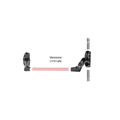 Cisa 59016100 maniglione antipanico fast push alto basso nero