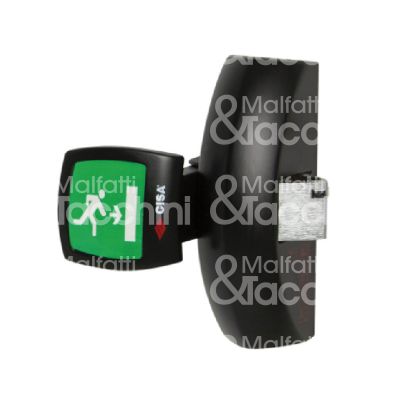 Cisa 59051100 maniglione antipanico fast push pad laterale nero