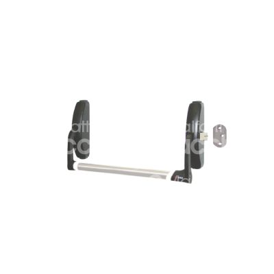 Cisa 59301100 maniglione antipanico fast push laterale prestige nero