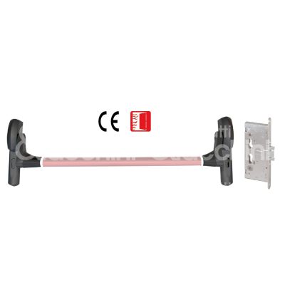 Cisa 59617000fr maniglione antipanico fast push per porte tagliafuoco quadro 8÷9 int. man. 72 nero