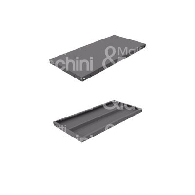 Cosmet anpa0603 ripiani per scaffali minileg metallo grigio martellato portata 135 kg senza rinforzo l mm 600 x p mm 300