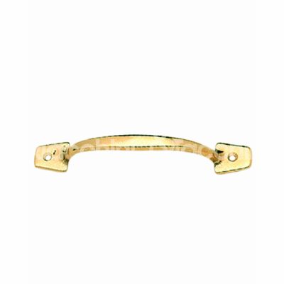 Cottali 3251008olv maniglietta per mobili ponte ottone lucido verniciato interasse mm 83 l mm 100