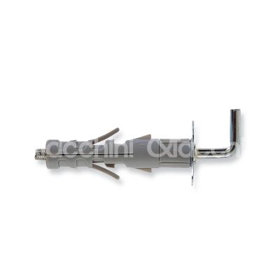 Fischer 500372 tassello nylon prolungato sb 12 l2 impronta gancio medio Ø foro mm 12 l mm 57 passo m 5