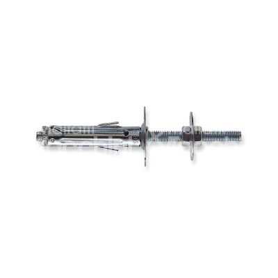 Fischer 500405 tassello metallo fissaggio universale leggero sbs 8/5 impronta barra filettata Ø foro mm 8 l mm 40 passo m 4 utilizzo 1 calcestruzzo utilizzo 2 mattone pieno