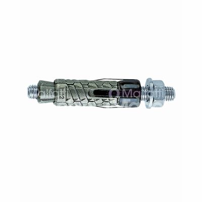 Fischer 500911 tassello ghisa fissaggio pesante gm 6 barra impronta barra filettata Ø foro mm 12 l mm 60 passo m 6 utilizzo 1 calcestruzzo utilizzo 2 mattone pieno
