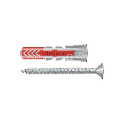 Fischer 537645 tassello bicomponente con vite  duopower 5 s impronta pozidrive 2 Ø foro mm 5 l mm 25