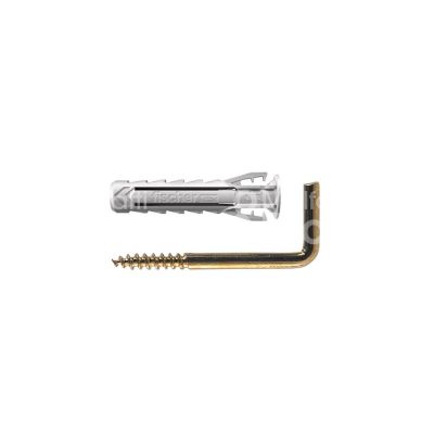 Fischer 567617 tassello nylon con vite sx plus 4 g confezione pz 10