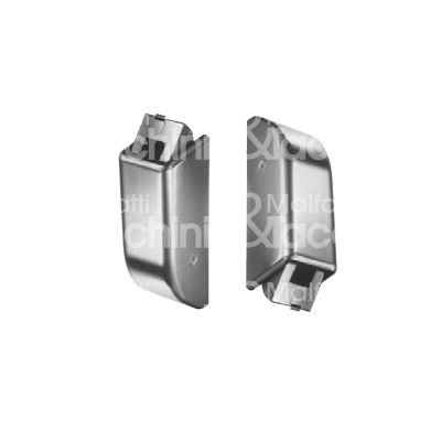 Iseo 9410201524 coppia scrocchi verticale alto basso idea base in pvd pvd