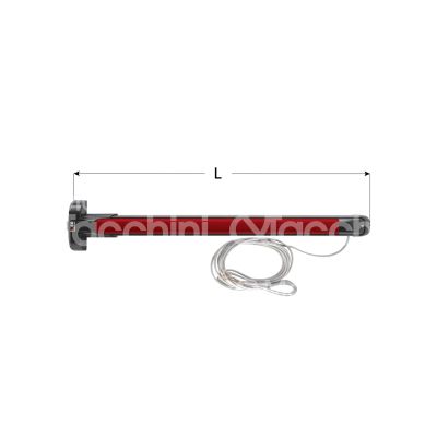 Iseo 94m413058t push electro motorizzato 1300 ambidestra rosso tensione 12-24v dc