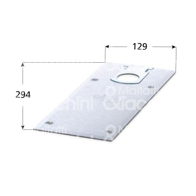 Mab ac534 piastra di copertura per 7700 inox
