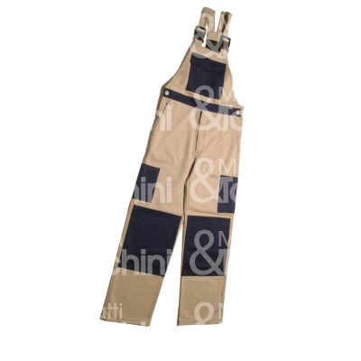 Mafew 10322 salopette athena taglia l colore beige/nero