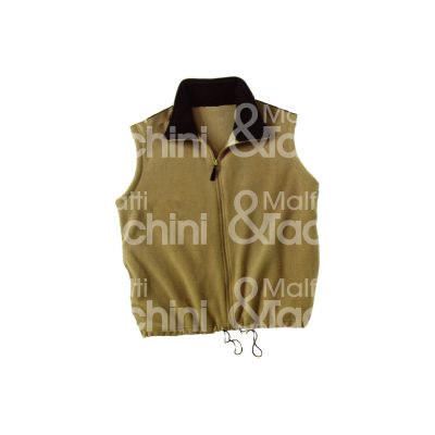 Mafew 10750 pile gilet diffusion taglia unica colore beige