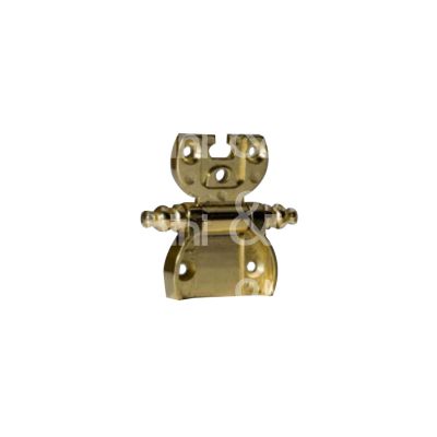Metal group mg42570 cerniera per mobili a incasso barocco art. mg42570 zama ottonato ingombro mm 49 x 35