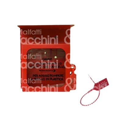 Metalplus 40201 cassetta d'emergenza 4020 rosso l mm 140 h mm 170 p mm 60