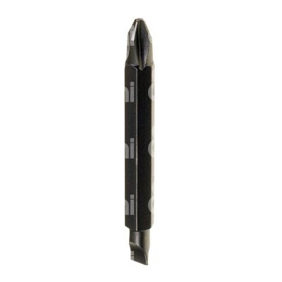 Poggi 46200 inserto per avvitatore doppio intaglio art. 462.00 ferro impronta taglio mm 5 - ph 2 - l mm 60 - attacco 1/4 pollici pz 1