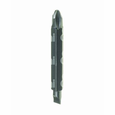Poggi 46250 inserto per avvitatore doppio intaglio art. 462.50 ferro impronta taglio mm 7,2 - ph 3 - l mm 60 - attacco 1/4 pollici pz 1