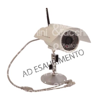 Proxe 323235 videocamera 1.0 megapixel per uso esterno trasmissione wifi ingressi alim