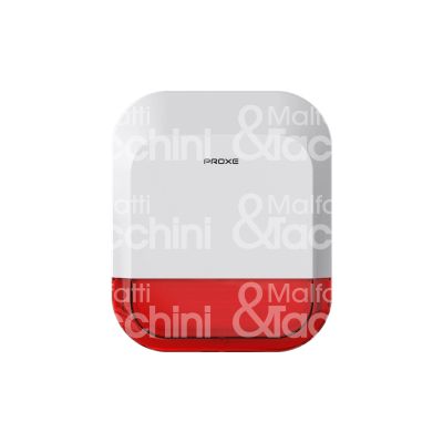 Proxe 500034 sirena wireless proxima per uso esterno alimentazione 3 x cr um1x3 rp20 um1