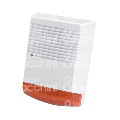 Proxe 551049 sirena verosimile vigilanza comunicazione wireless per uso esterno alimentazione 3 x aa